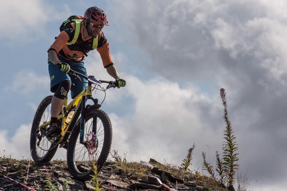 mountain biking